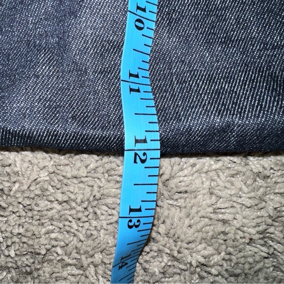 Private Party Meet Me At The Barre Dark Blue DENIM Gym Workout Bag - Picture 5 of 5